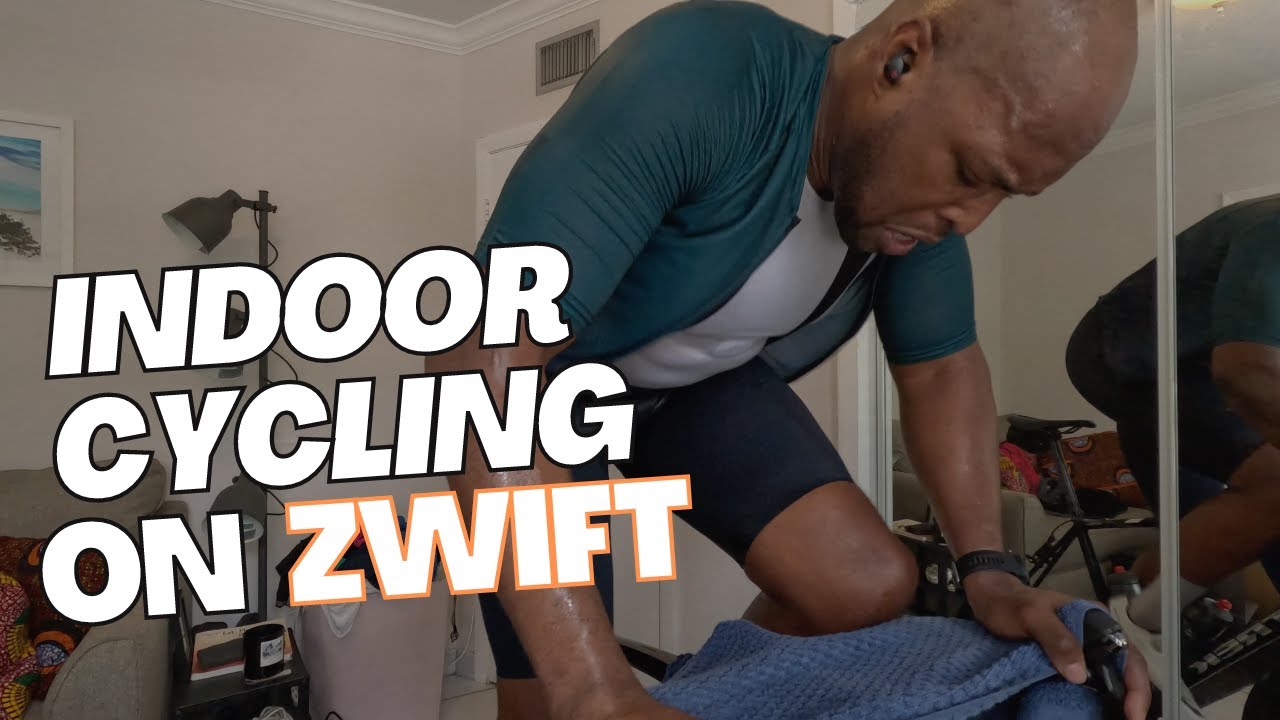 Indoor Cycling Ride on Zwift