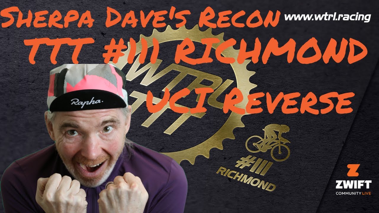 WTRL #111 Richmond UCI Reverse TTT Recon