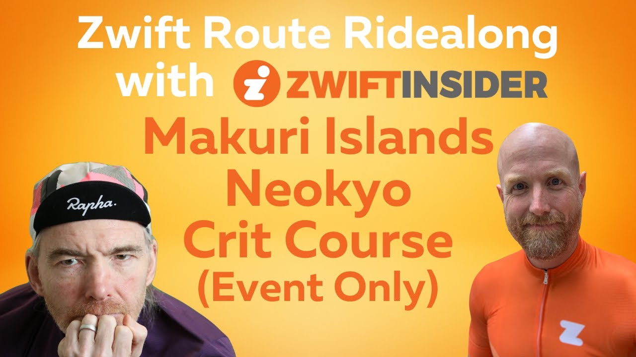 Route Ridealong with Zwift Insider on Neokyo Crit Course