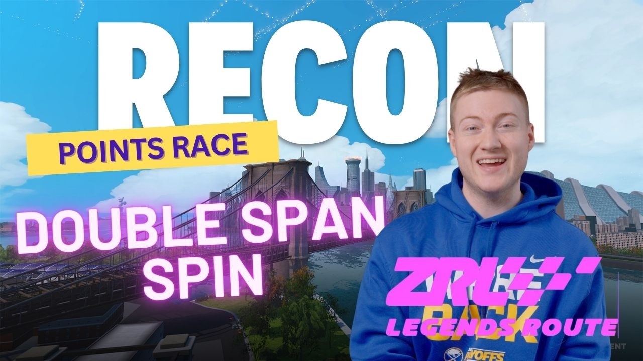 Double Span Spin || Zwift Racing League 2026 || Points Race (Zwift Video Glitched)