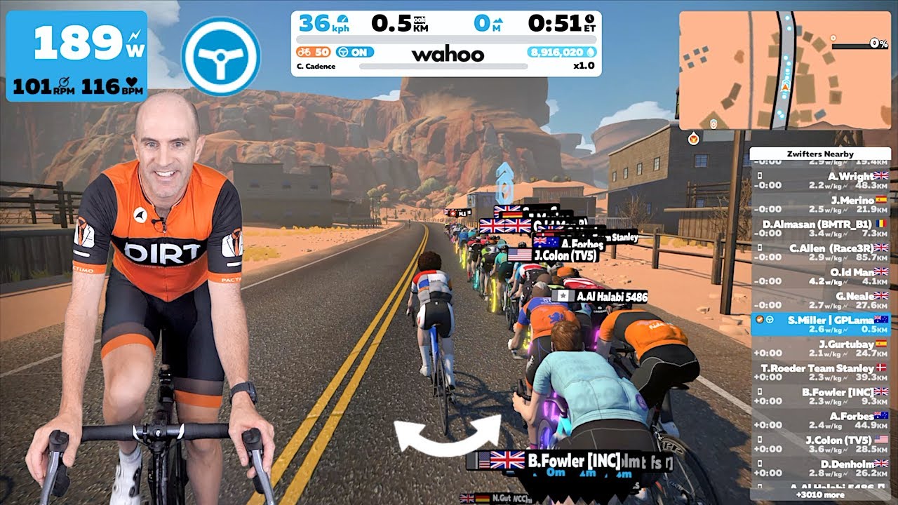 Wahoo Kickr BIKE // Zwift Adds Steering Support