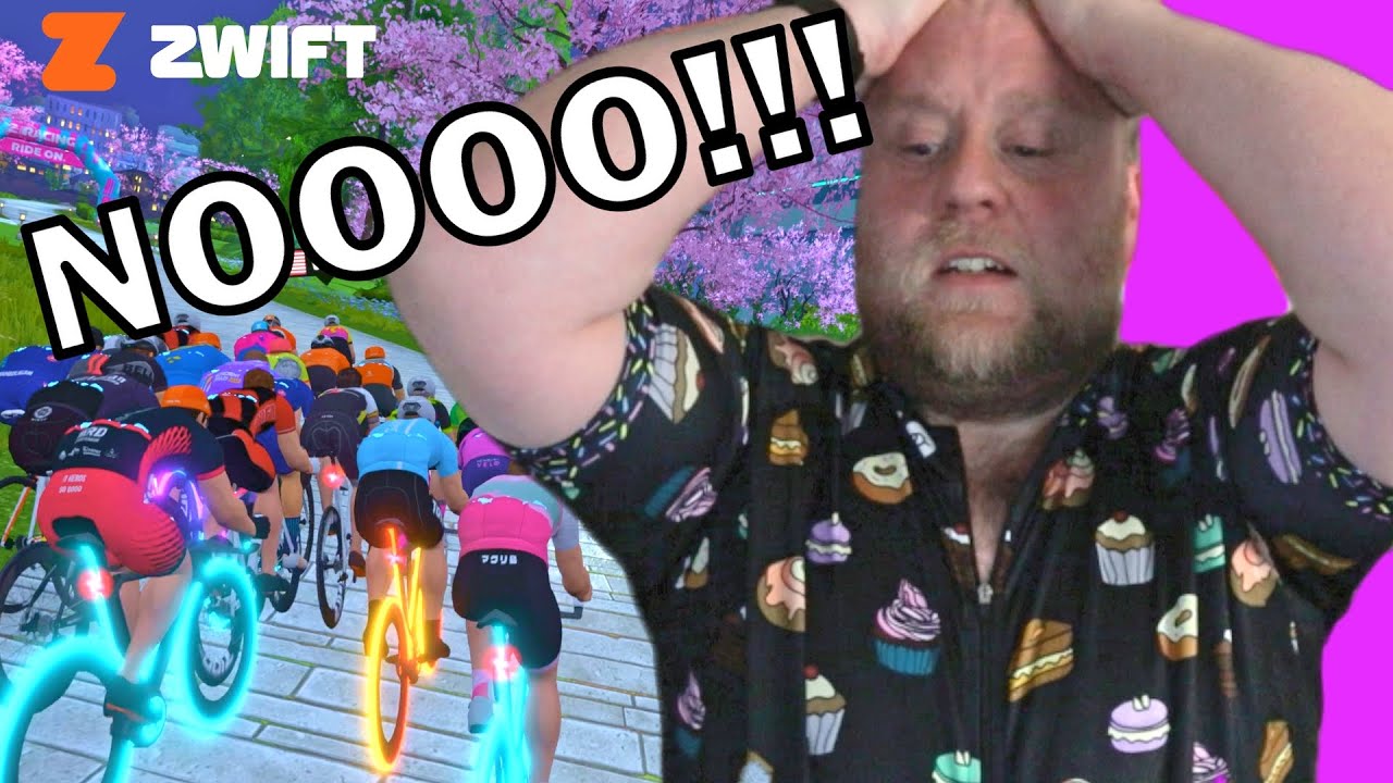 I'm an IDIOT!! | Zwift Crit Club Race 4