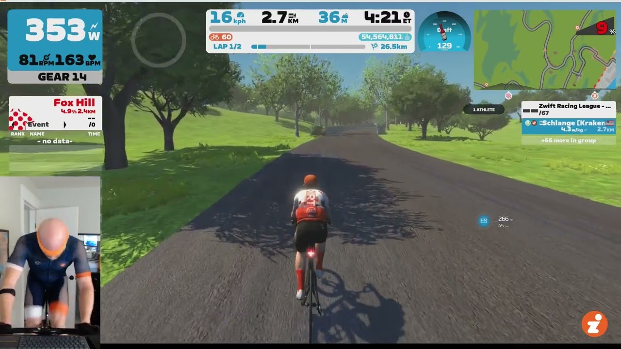 Zwift Racing League - London Loop Reverse // Internet Drop!
