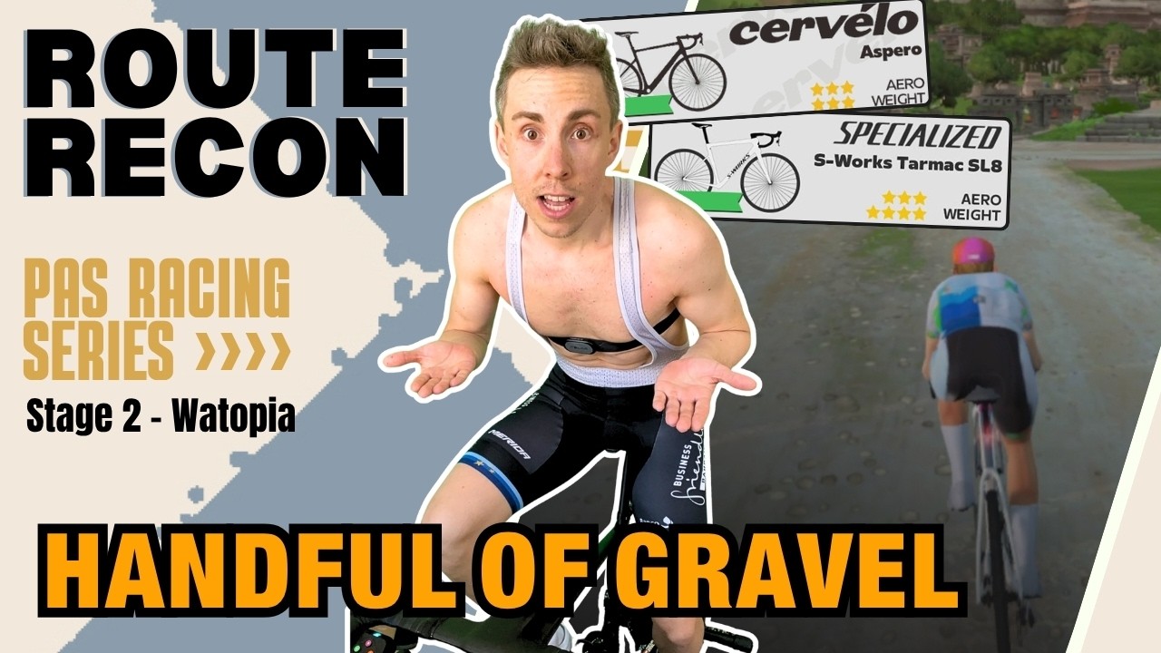 Gravel vs Road Bike — What’s Faster on Handful of Gravel?