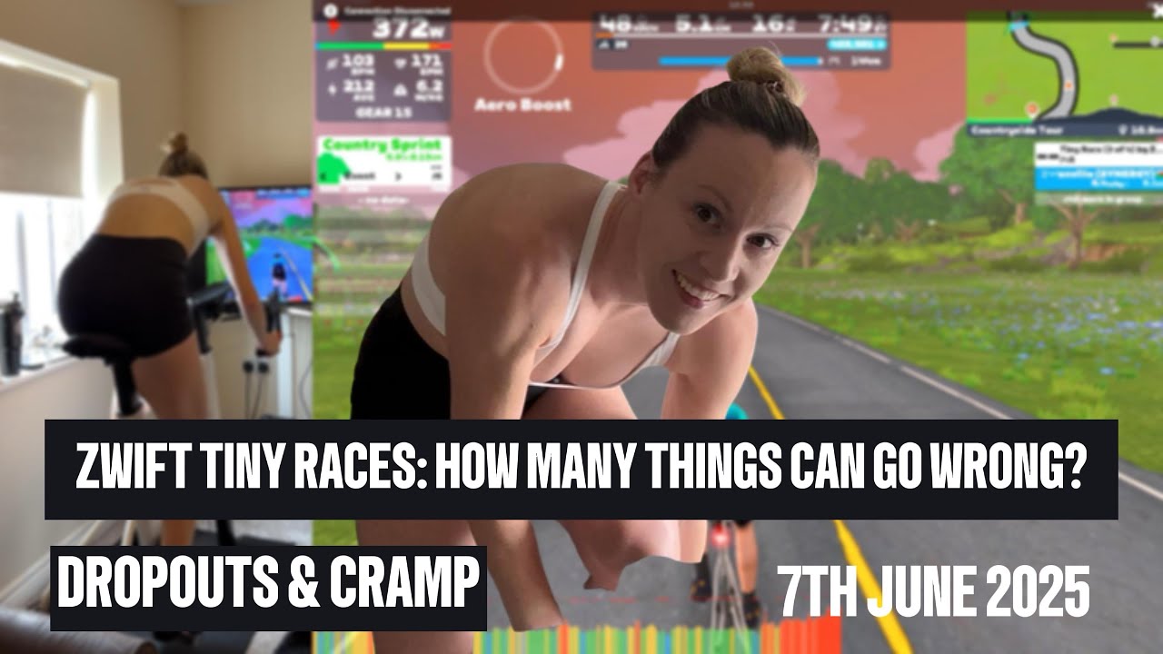 ZWIFT Tiny Race Disaster: How many things can go wrong?