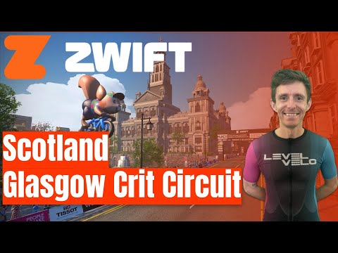 Zwift Racing league // Scotland Glasgow Crit Circuit