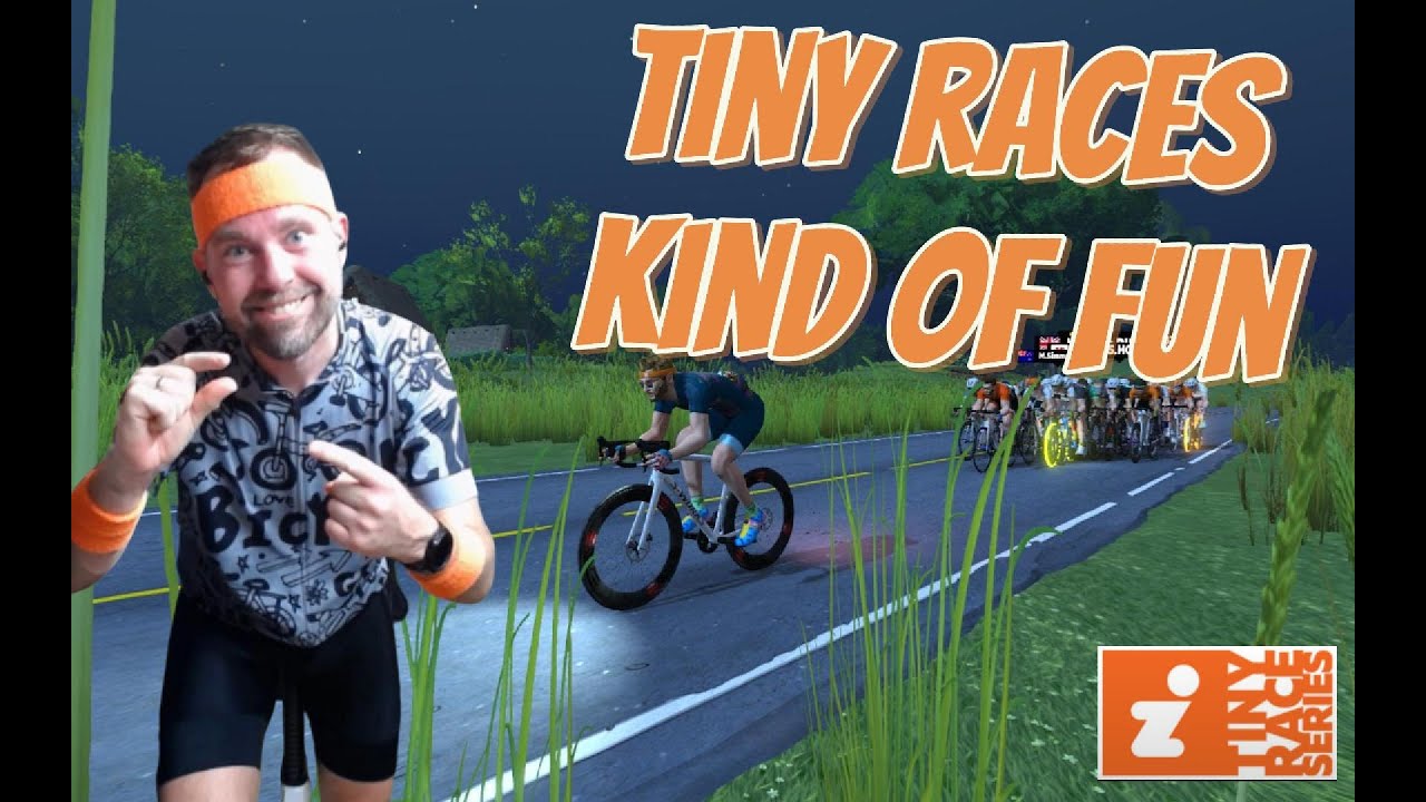 Zwift Insider Tiny Race | My first shot at tiny racing..........can I keep up?