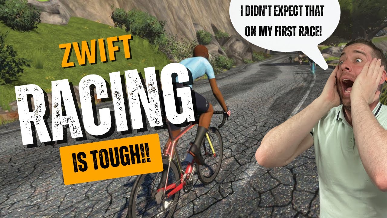 My First Zwift Race was BRUTAL!