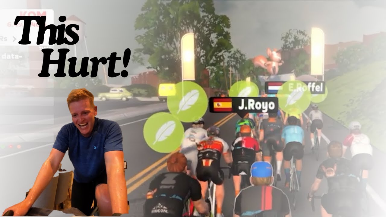 My First Zwift Race | Journey back into Cycling