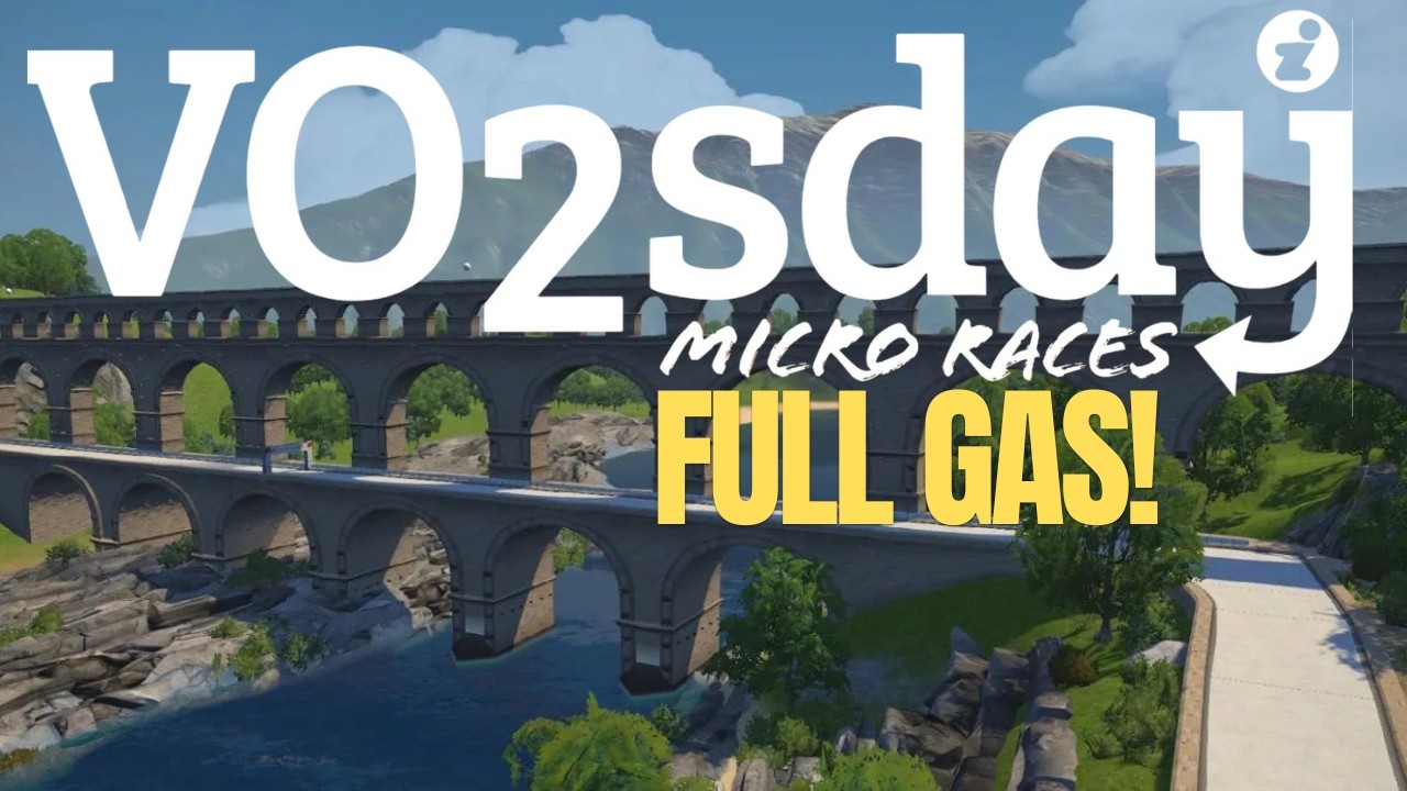 5 Full Gas Mini Races!! | Zwift Insider VO2sDay
