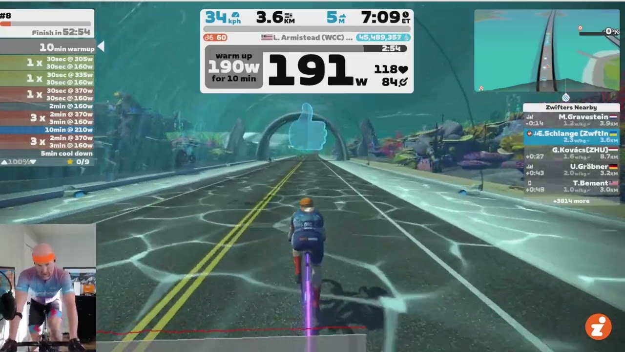 #8 Workout // Zwift "Build Me Up" Training Plan // Week 5