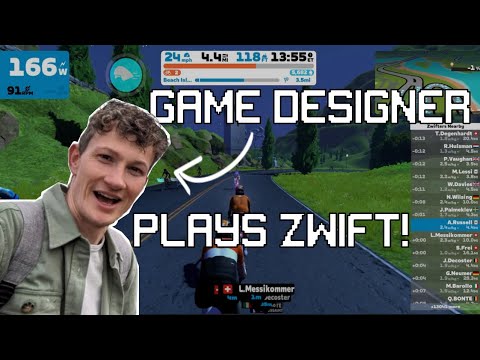 Professional Game Designer Plays Zwift for the First Time!