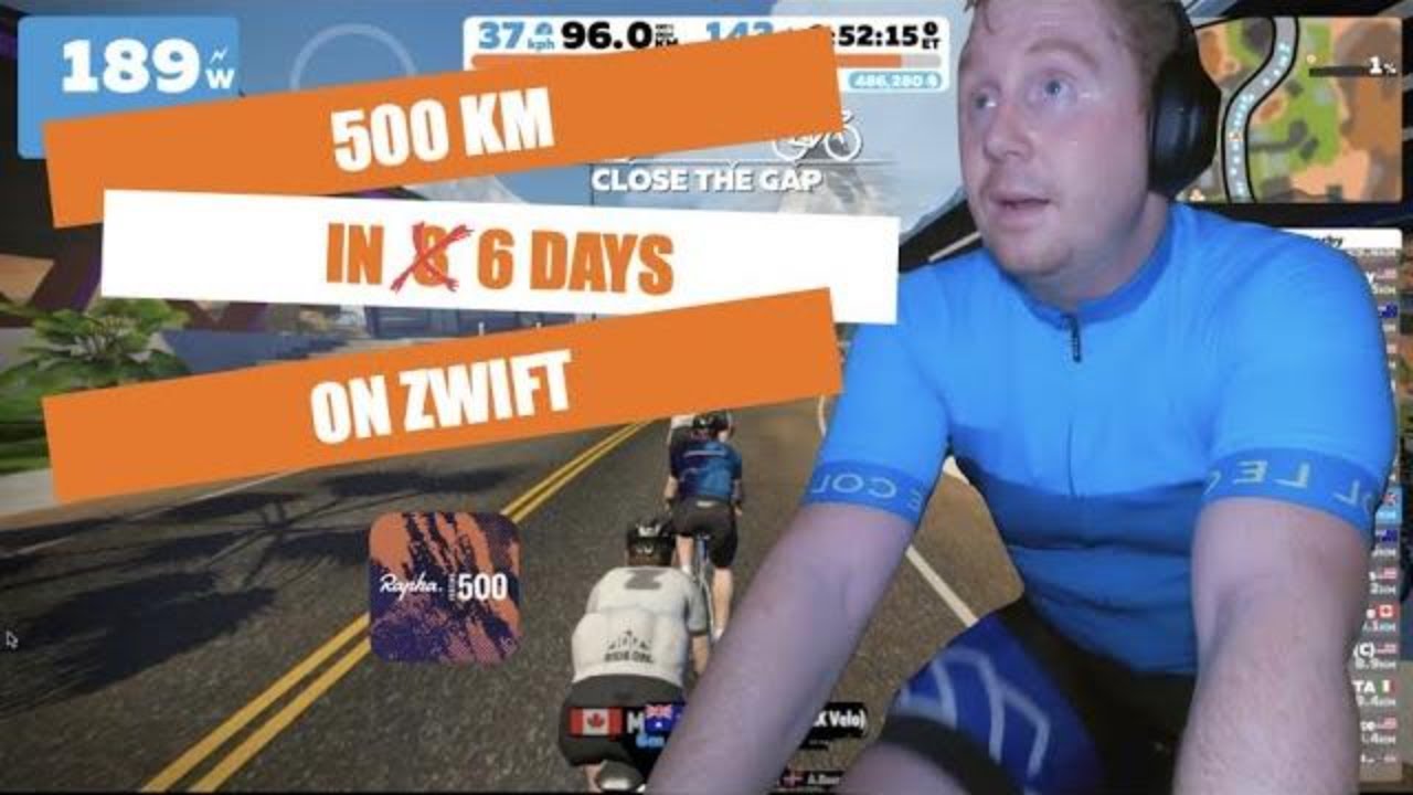 RAPHA FESTIVE 500 I Riding 500 km on Zwift in 6 days