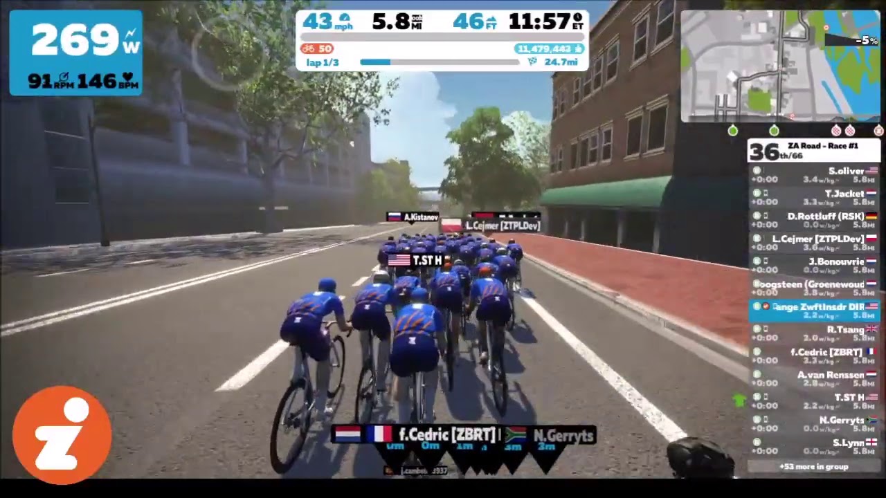 Zwift Academy 2020 Race #1