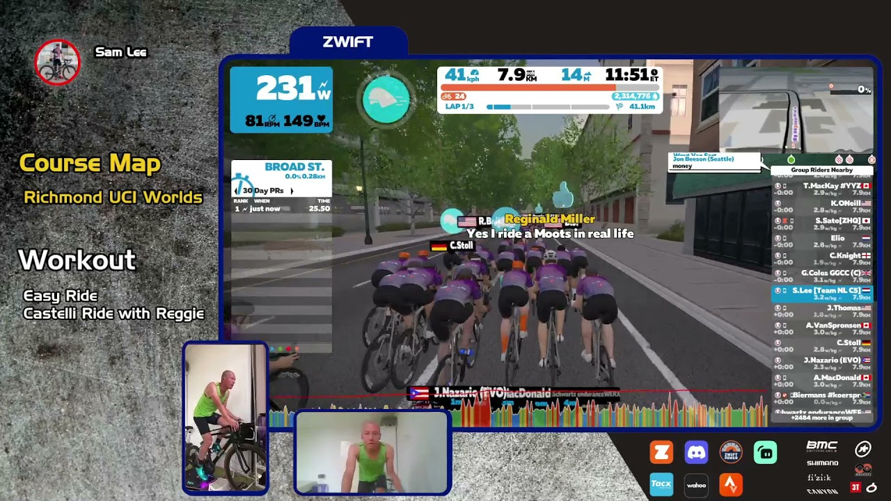 Zwift - Ride with Reggie Miller