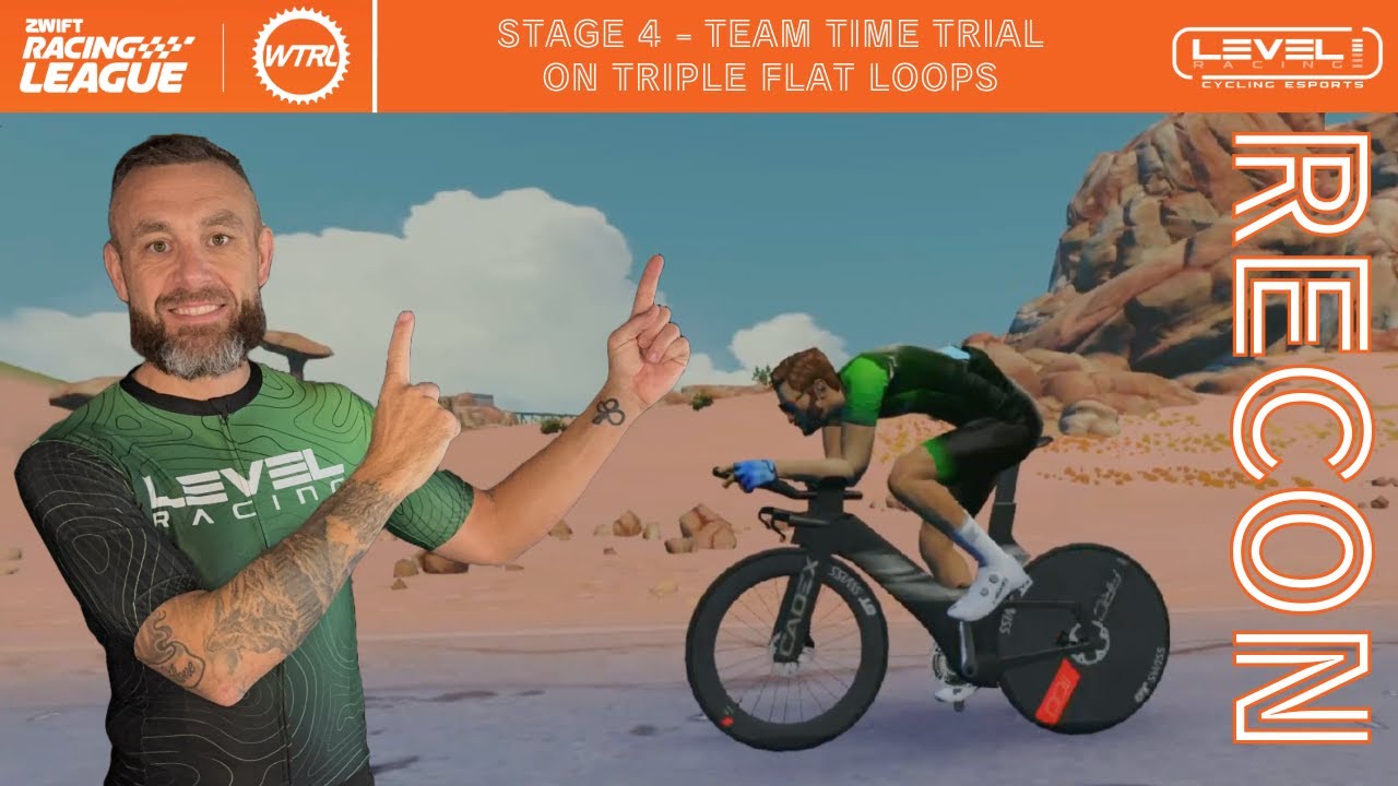 WTRL Zwift Racing League Round 2 Stage 4 - Triple Flat Loops - Team Time Trial - Watopia