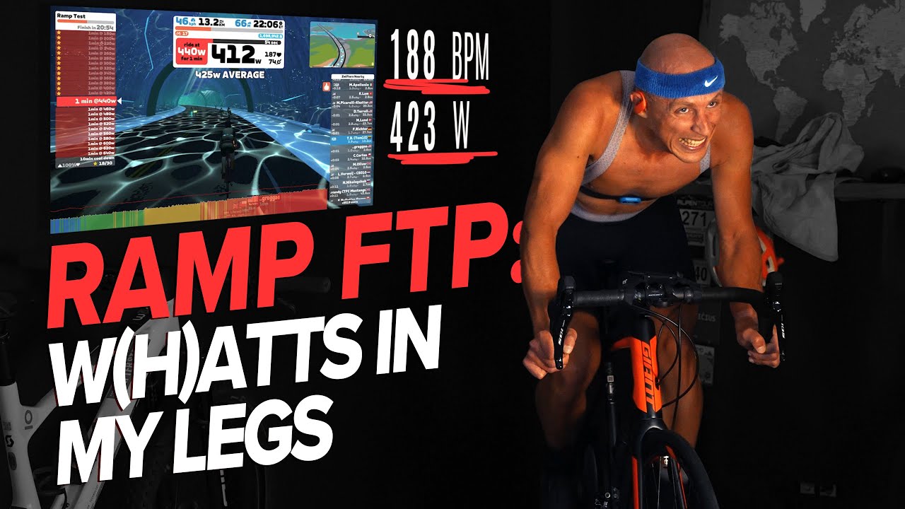 Zwift Ramp FTP Test 2023 - Never Gets Easier