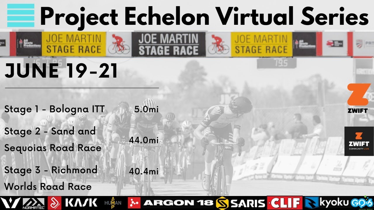VIRTUAL JOE MARTIN STAGE RACE DAY 3 P/B Project Echelon