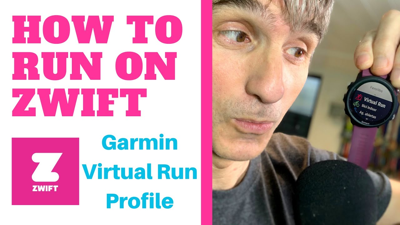 How to Run on Zwift | Garmin Virtual Run Profile