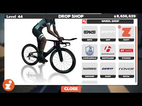 How To Purchase Bike Frames and Wheelsets from Zwift's Drop Shop