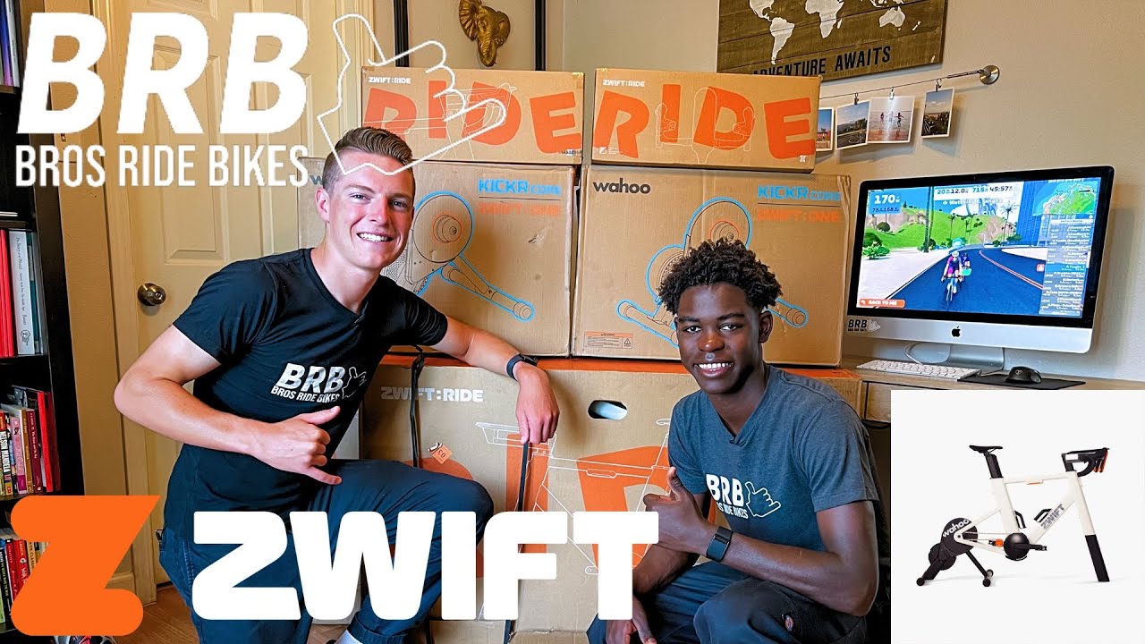 Bros Ride Bikes on the NEW ZWIFT RIDE!!!