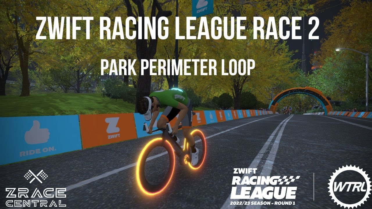 Zwift Racing League Race 2 Guide // Park Perimeter Loop