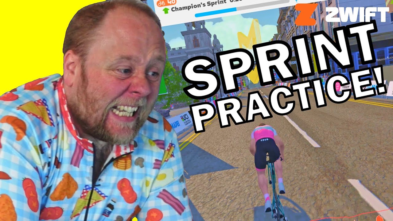 Learning to sprint! | T2.5 Segment Challenge - Zwift Glasgow Champions Sprint
