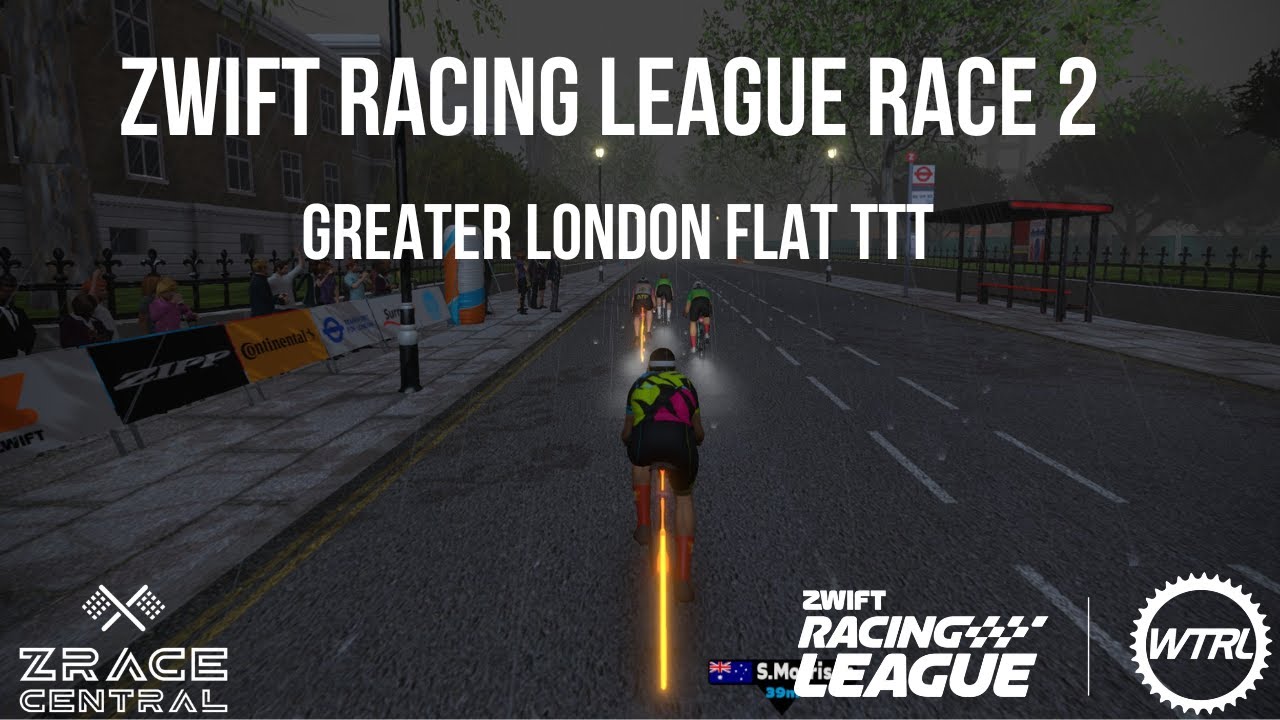 Zwift Racing League Race 2 Guide // Greater London Flat TTT