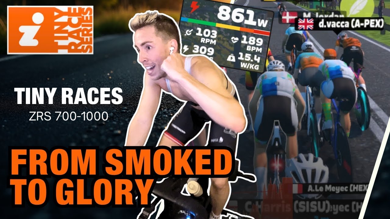 Racing Alongside a Zwift LEGEND in My First Tiny Races by Zwift Insider!
