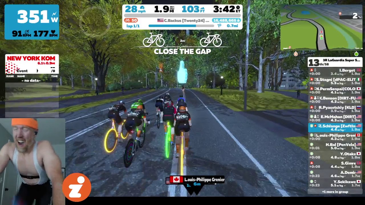 3R LaGuardia Sprint Race (B) Win!