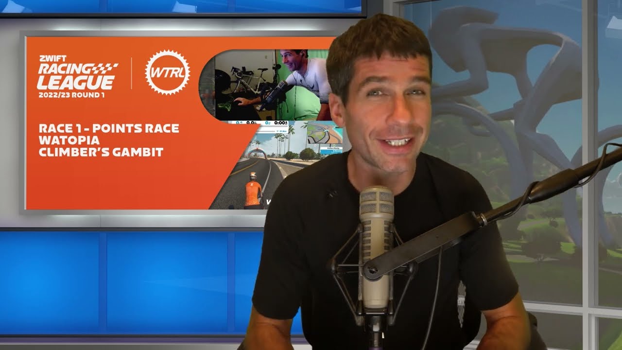 Zwift Racing League 2022/23 Race #1 Highlights