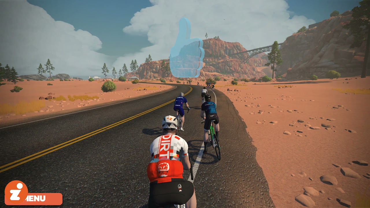 How to turn Zwift HUD display elements off and on