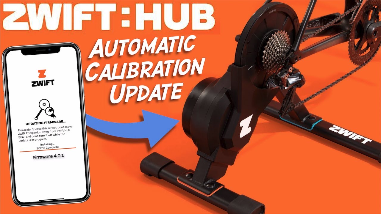 ZWIFT HUB Smart Trainer Auto-Calibration Update // Firmware 4.0.1