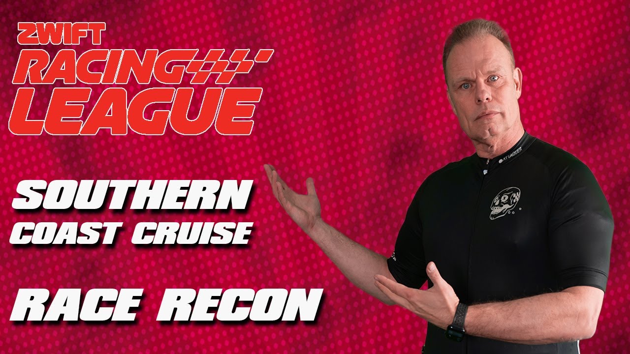 Zwift Racing League - Race Recon | Southern Coast Cruise Route Breakdown