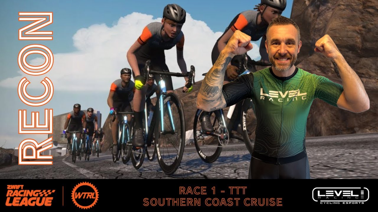 WTRL Zwift Racing League Round 1 Stage 1 Recon - TTT  - Southern Coast Cruise - Watopia