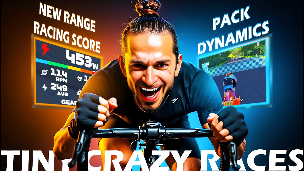 I TRIED ZWIFT INSIDER TINY RACES IN 2025 - MADNESS!