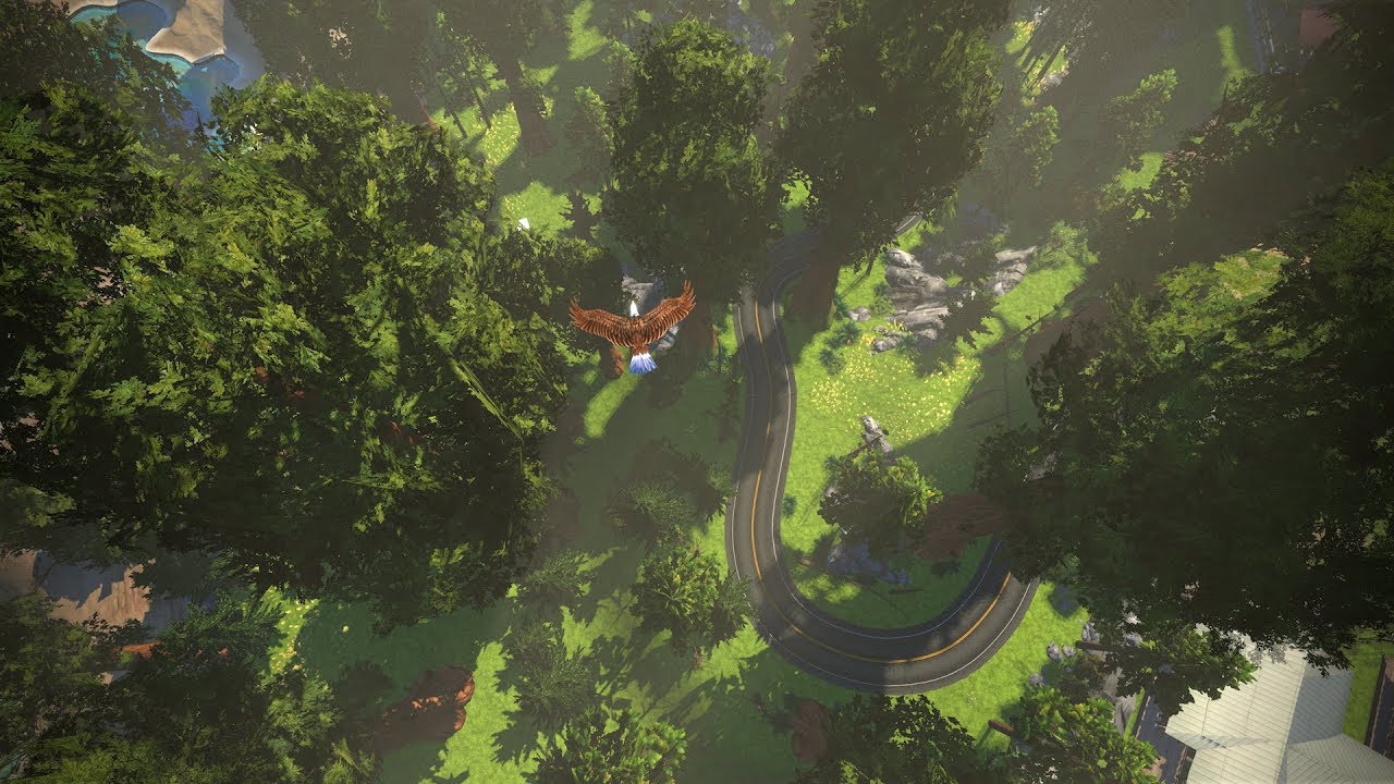 Ride Among Giants in Titans Grove