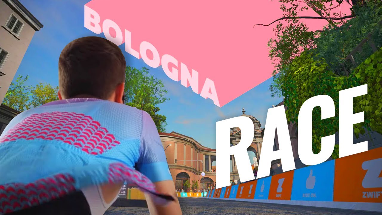 🔴 LIVE ZWIFT RACING // BOLOGNA Zwift Race with a MAX effort up the first climb!