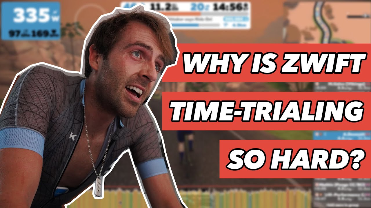 Why is Zwift time trialling so HARD.