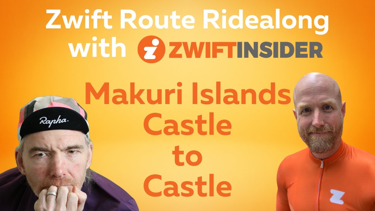 Route Ridealong with Zwift Insider on Castle to Castle
