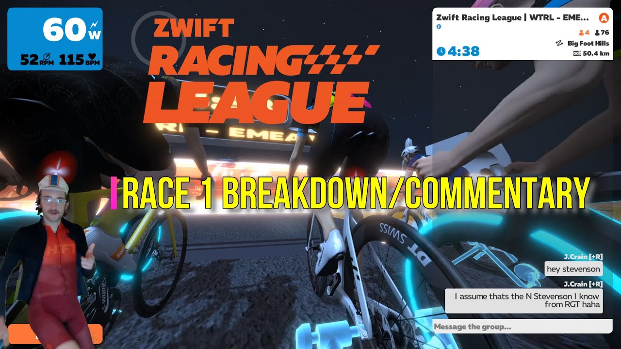 *Race Breakdown Videos are Back* Talking ZRL, Points Racing, Team Tactics at Zwift Racing League #1