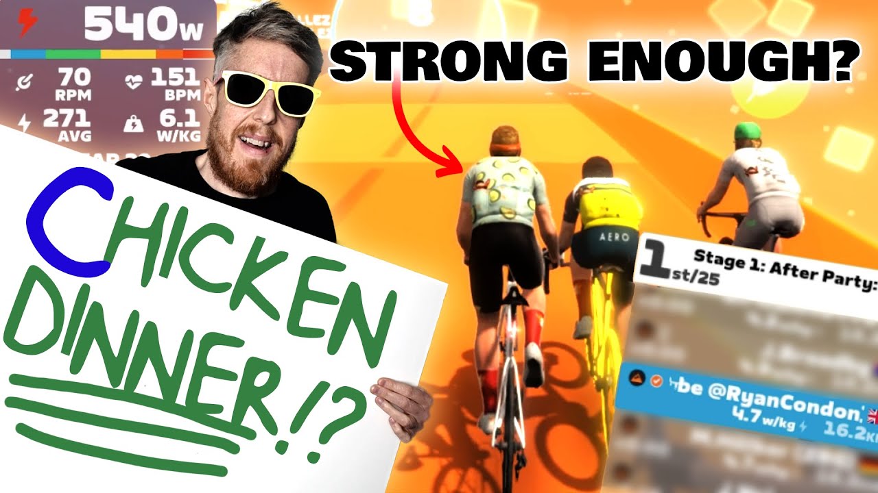 How I WON a fast & furious Zwift Race