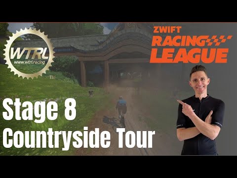 Zwift Racing League/ Stage 8 / Countryside Tour // The Greatest stage in ZRL History