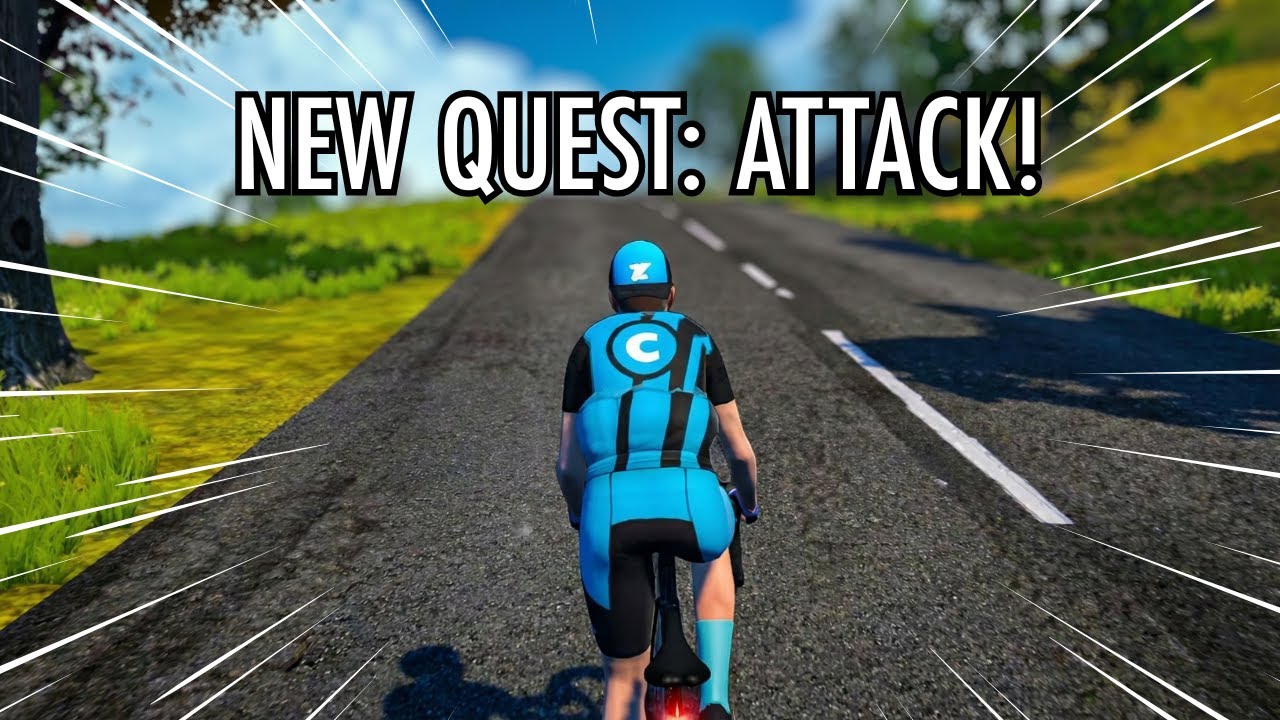 I tried ATTACKING every hill in Zwift