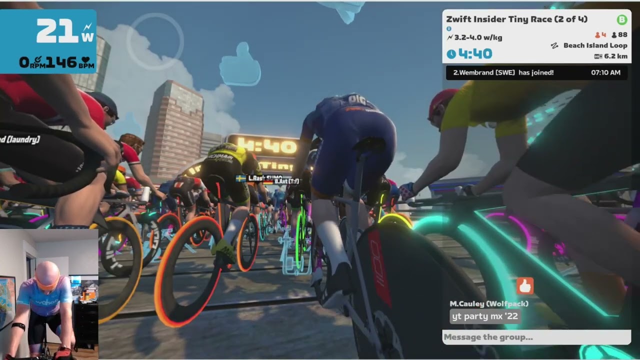 Zwift Insider Tiny Races - Z2 B