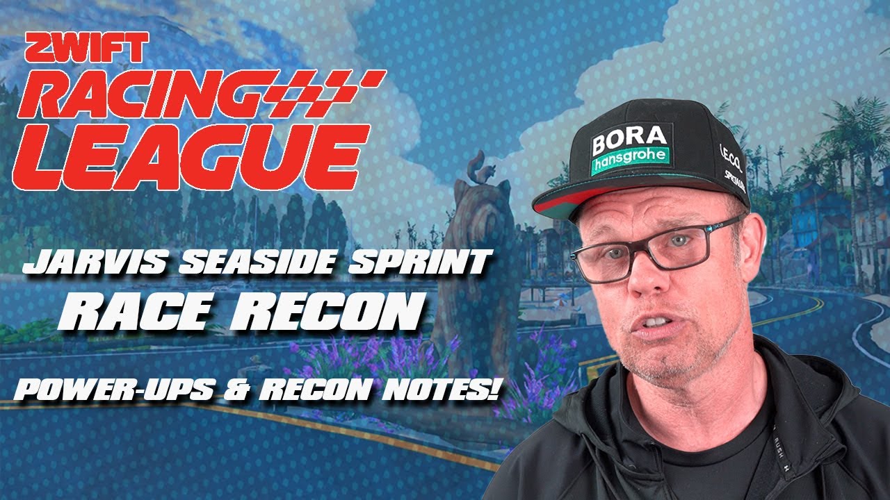 Zwift Racing League - Race Recon | Jarvis Seaside Sprint Route Breakdown