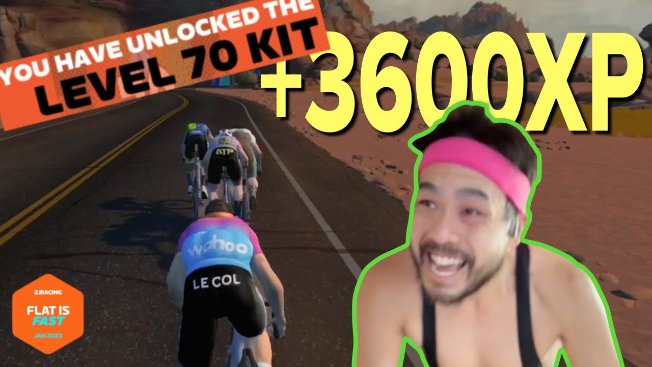 My BEST Sprint +3600XP in 45 minutes! Zwift Level 70
