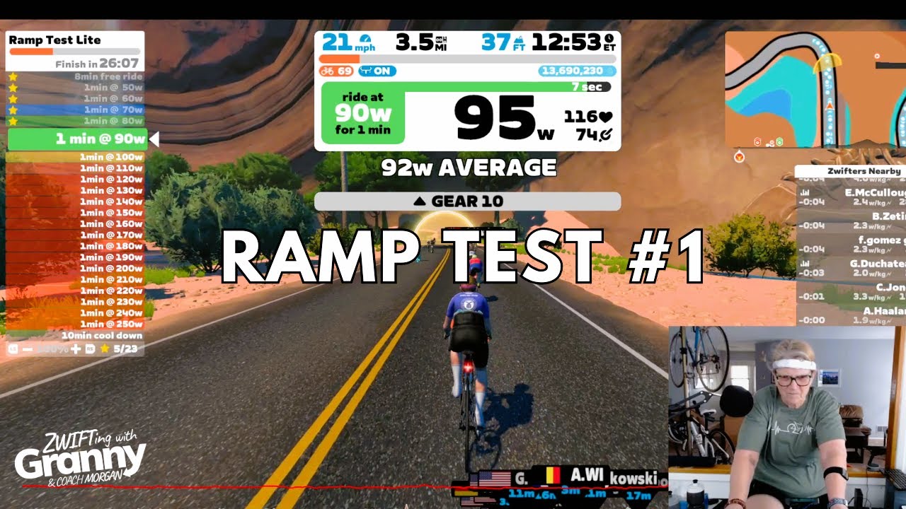 Ramp Test Number One, First of More to Follow!