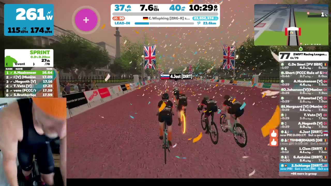 ZRL Race #8: EMEA West B3 - Greatest London Flat TTT