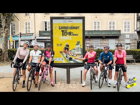 We are HERE! Riding in FRANCE for the Tour France Femmes avec Zwift DAY 1!
